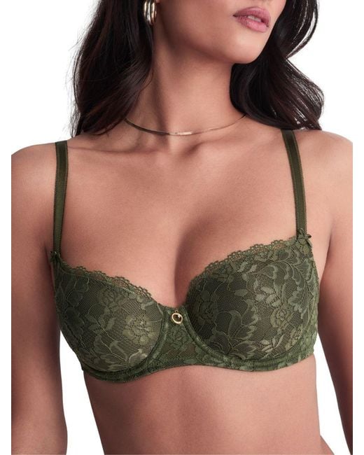 Aubade Green Rosessence Care Half Cup Bra