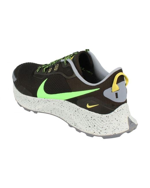 Nike Green Pegasus Trail 3 Running Shoes for men