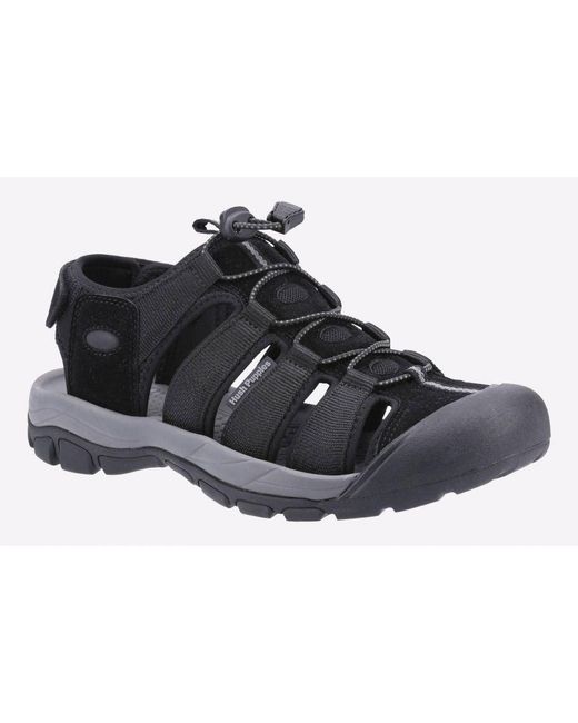 Hush Puppies Black Peru Sandal for men