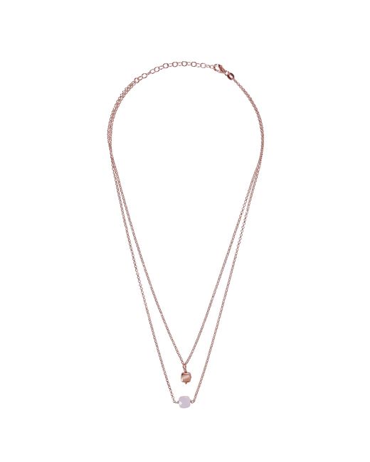Orphelia Metallic 'Joelle' 925 Sterling Necklace
