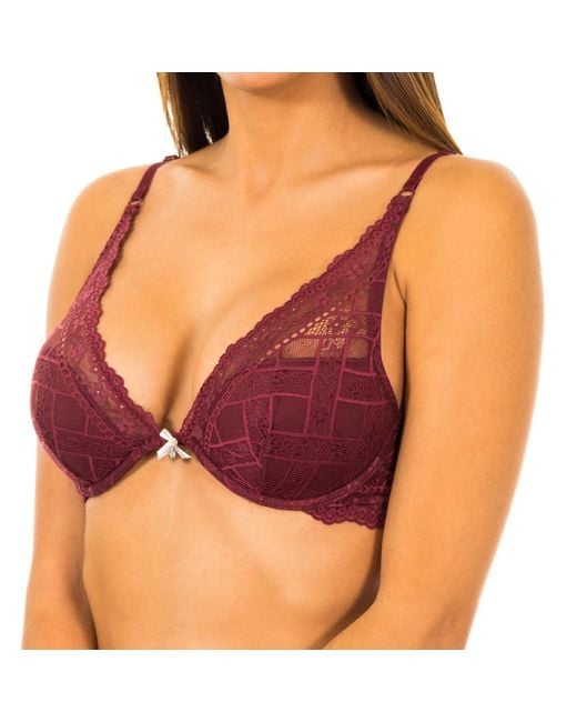 Tommy Hilfiger Purple Bra With Cups And Underwire 1387903208