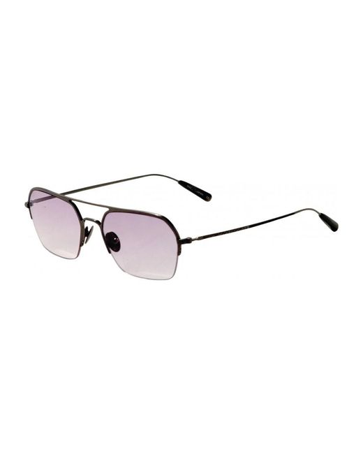 John Varvatos Metallic V173Gun53 V173Gun 53 Gun Sunglasses for men