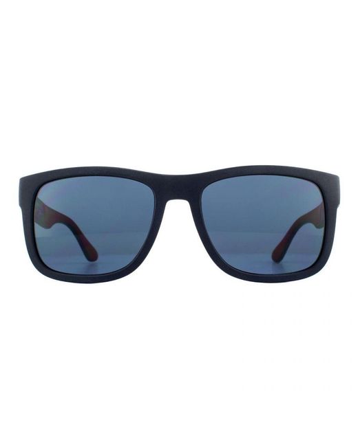 Tommy Hilfiger Blue Sunglasses Th 1556/S 8Ru Ku 56Mm for men