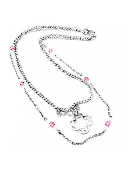Folli Follie White 3N9F226Pw Ladies Necklace