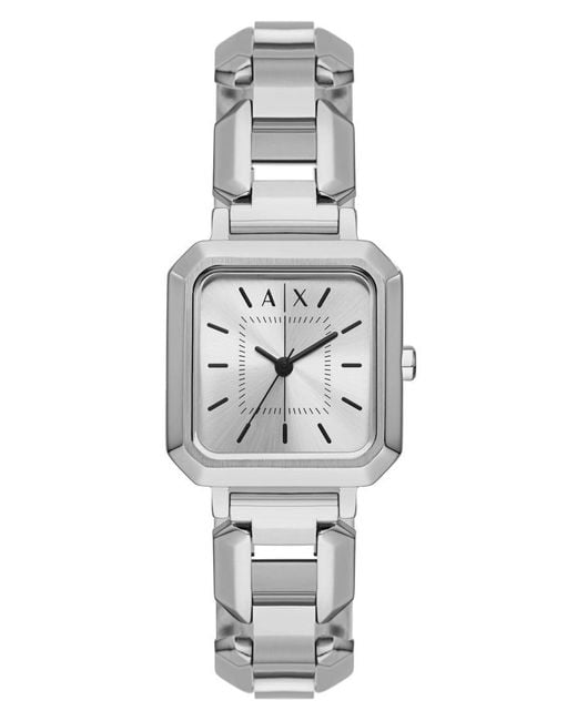 Armani Exchange Gray Leila Watch Ax5720 Stainless Steel (Archived)