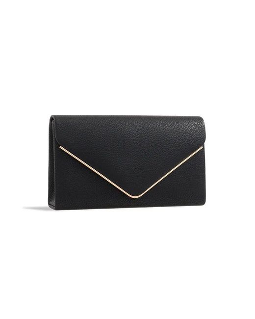 Where's That From Black 'Sculpt' Clutch