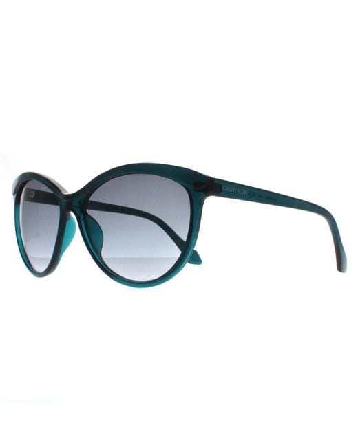 Calvin Klein Blue Cat Eye Crystal Gradient Ck19534S