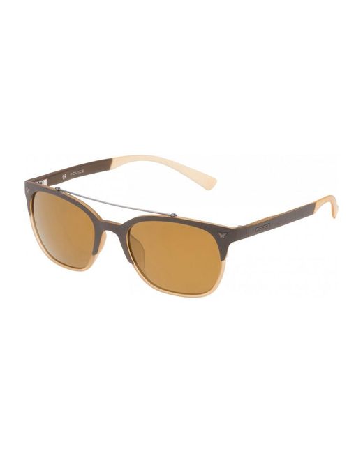 Police White Spl161537Esg 53 Sunglasses