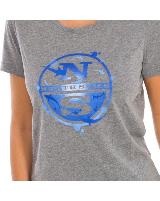North Sails T-shirt Met Korte Mouwen Voor 9024340 in het Blue