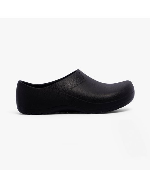 Birkenstock Black Profi-Birki Pu Adults Clogs