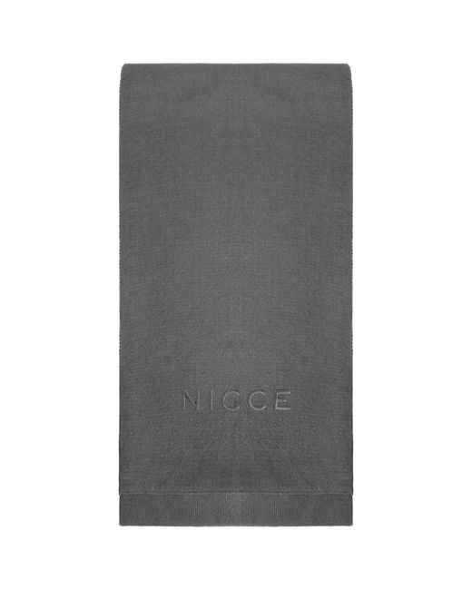 Nicce London Gray Mini Mercury Scarf for men