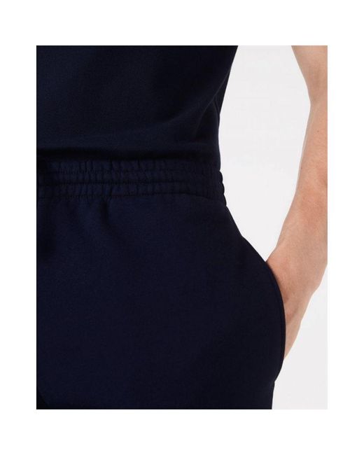 Lacoste Blue Fleece Shorts for men
