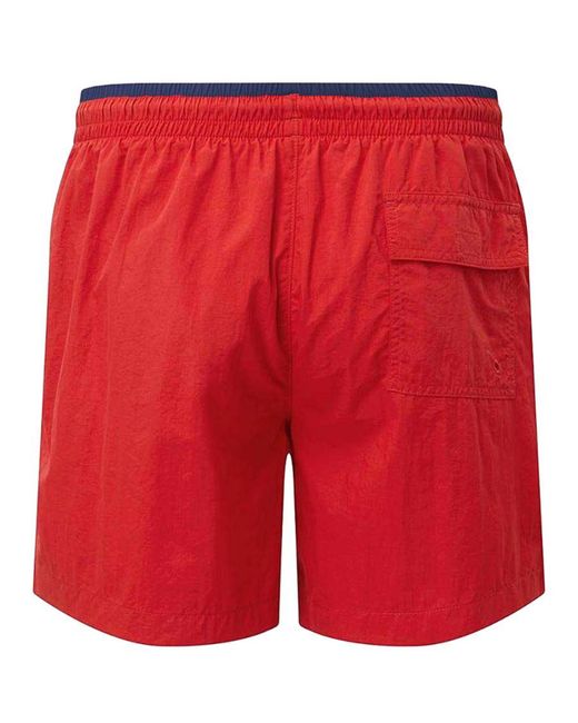 Asquith & Fox Zwemshorts (rood/zwaar) in het Red voor heren