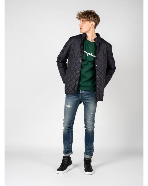 Geox Jas Coryan Mannen in het Blue voor heren