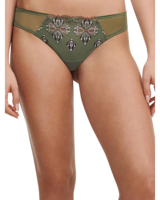 Chantelle Green Champs Elysees Tanga