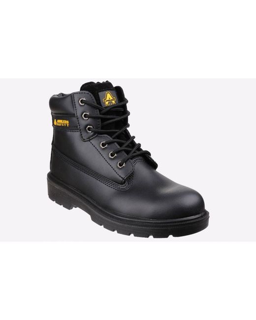 Amblers Safety Black Fs112 Boot Leather for men