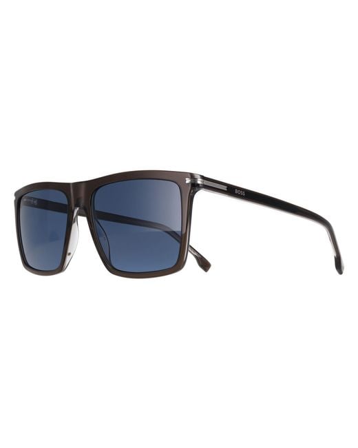 Boss Blue Rectangle Dark 1844/S for men