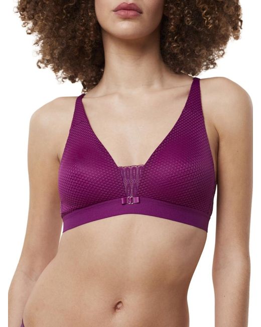 Triumph Purple Aura Spotlight Non-Wired Bra