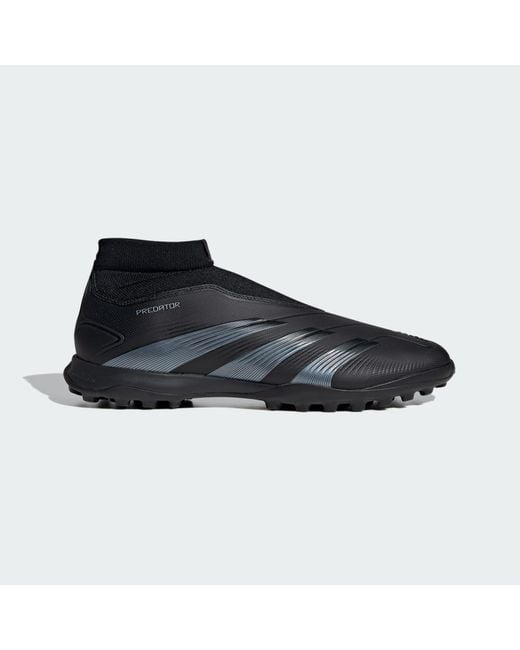 Adidas Originals Blue Predator 24 League Laceless Turf Boots for men