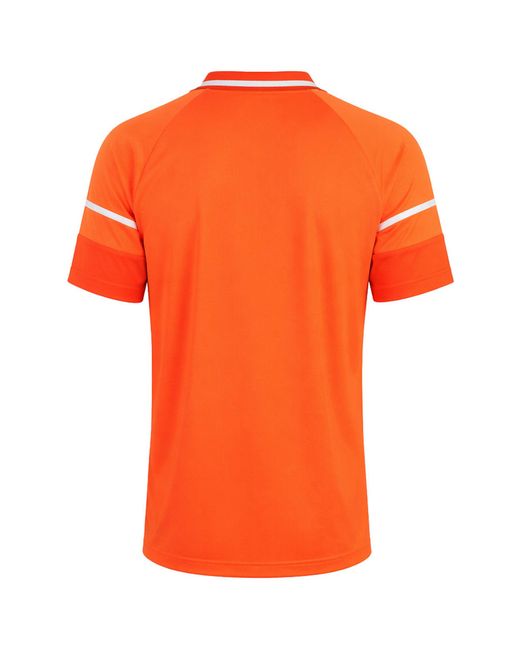 Asics Orange Match Actibreeze Tennis Polo Shirt for men