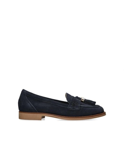 KG by Kurt Geiger Blue Leather Mia Loafers
