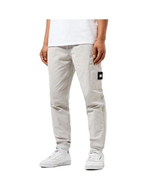 Weekend Offender Gray Hoshino Cargo Pants for men