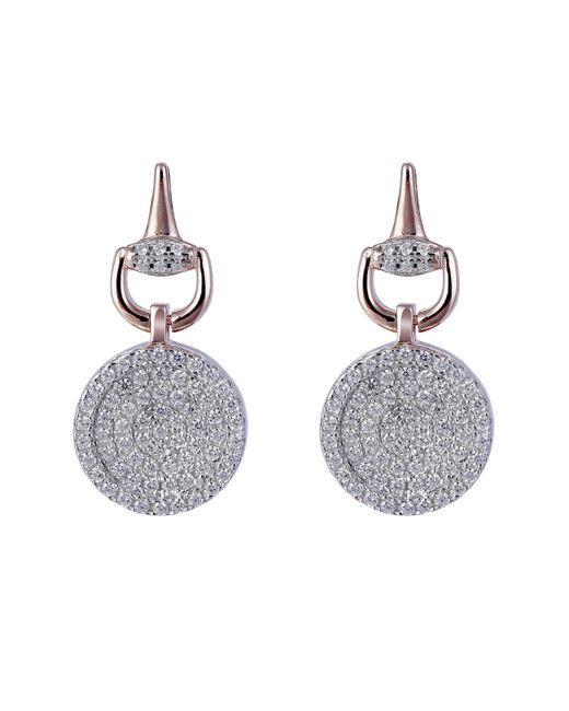 Orphelia Metallic 'Alisia' 925 Sterling Drop Earrings
