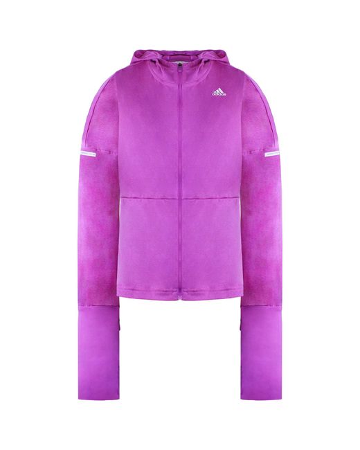 Adidas Purple Pure X Track Jacket