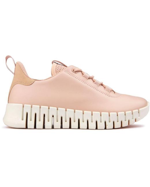 Ecco Pink Gruuv Trainers