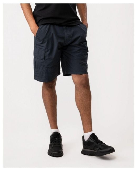 Barbour Blue Essential Ripstop Cargo Shorts for men