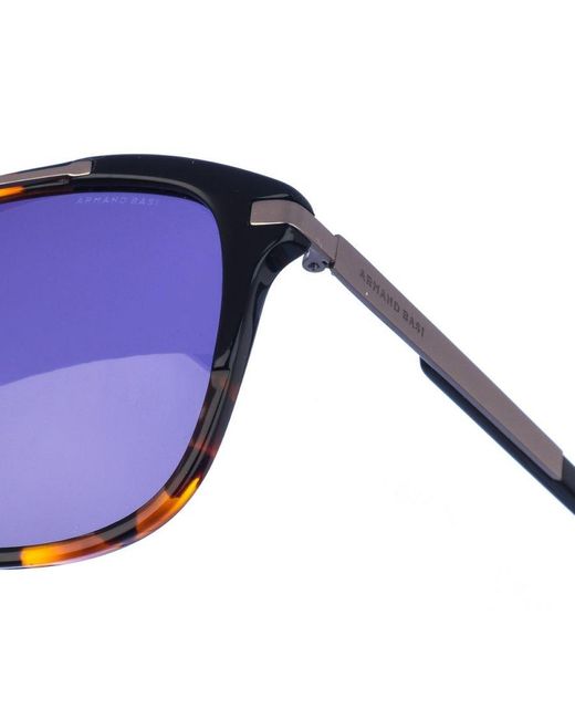 Armand Basi Blue Rectangular Shaped Sunglasses Ab12306