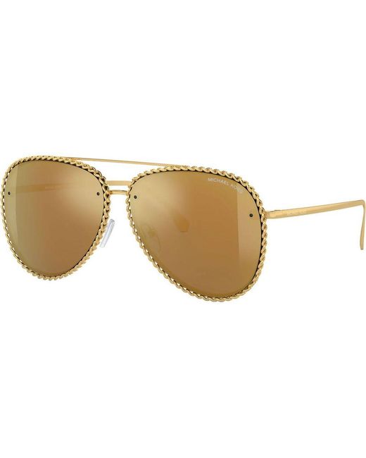 Michael Kors Metallic Metal Sunglasses