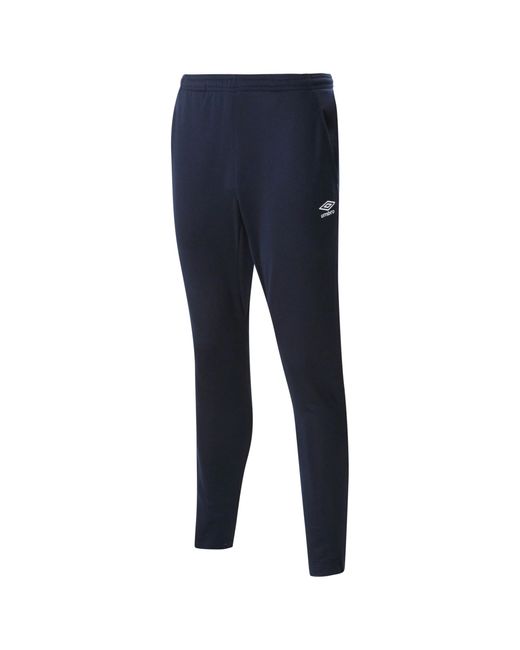 Umbro Blue Tapered Jogging Bottoms for men