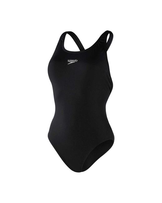 Speedo Black Ladies Eco Endurance+ Costume One Piece Swimsuit