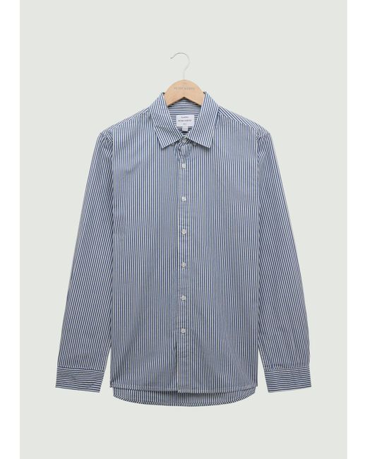 Peter Werth Blue Beasley Ls Shirt for men