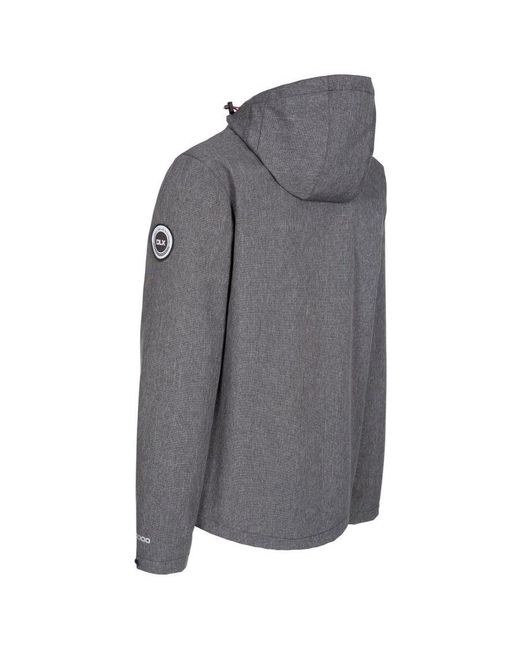 Trespass Gray Gabe Waterproof Softshell Jacket Marl) for men