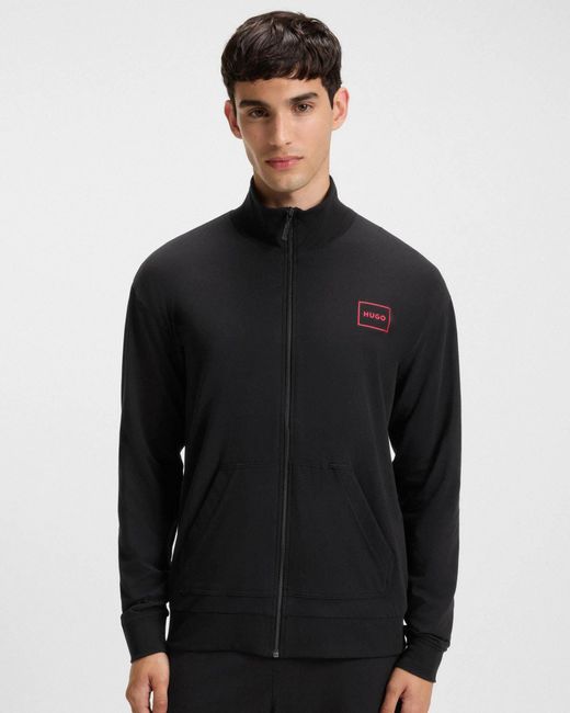 Boss Black Laze Loungewear Tracksuit Jacket for men
