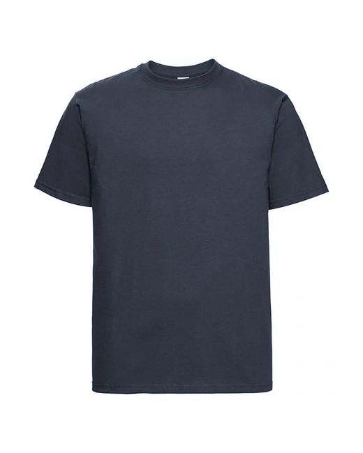 Russell Russell Zwaargewicht T-shirt (franse Marine) in het Blue voor heren