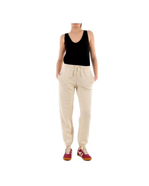 Superdry Essential Light Joggingpak Voor in het Natural