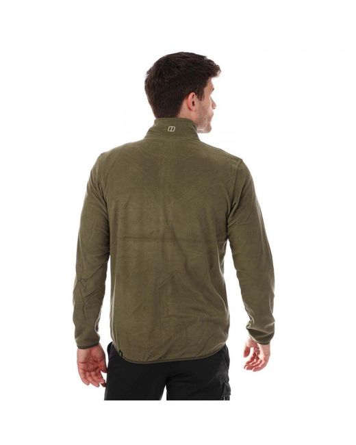 Berghaus Green Aslam Micro Fleece Jacket for men