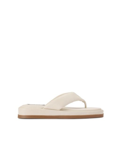 Steve Madden White Bella Sandals