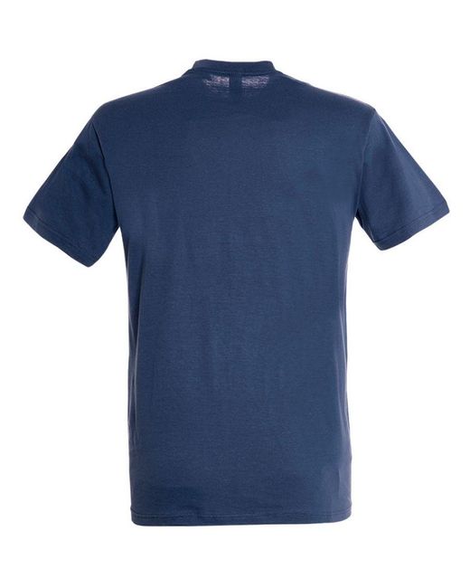 Sol's Regent T-shirt Met Korte Mouwen (denim) in het Blue voor heren