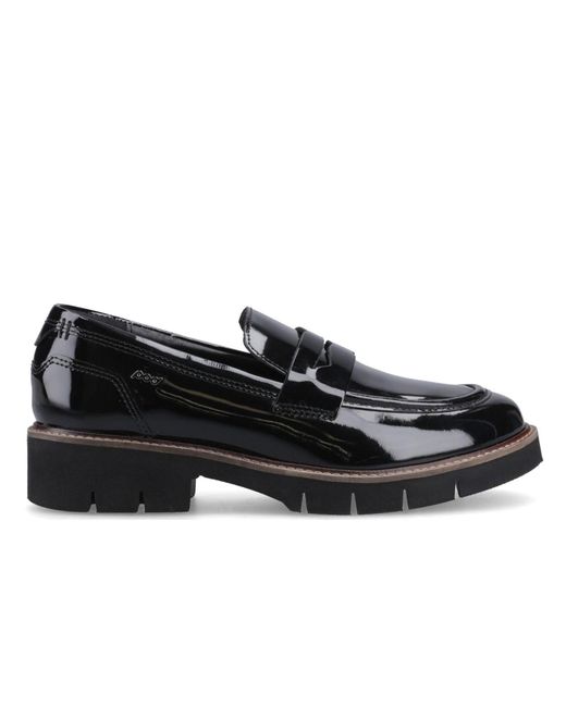 Pod Black Kaltin Leather Loafer Shoes
