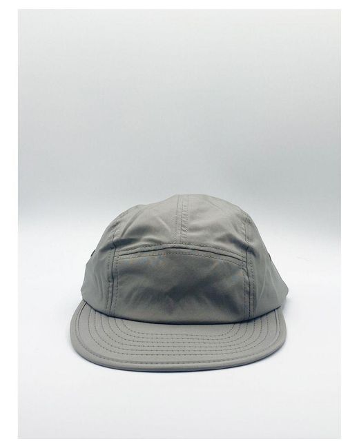 SVNX Gray Nylon 5 Panel Cap for men