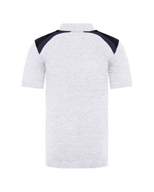 Ben Sherman White Embroidered Light Polo Shirt Cotton for men