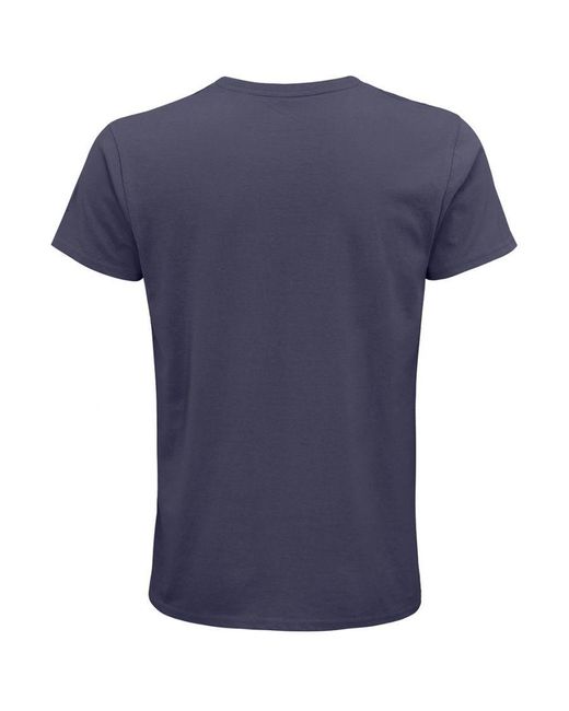 Sol's Blue Crusader Organic T-Shirt Mouse) for men