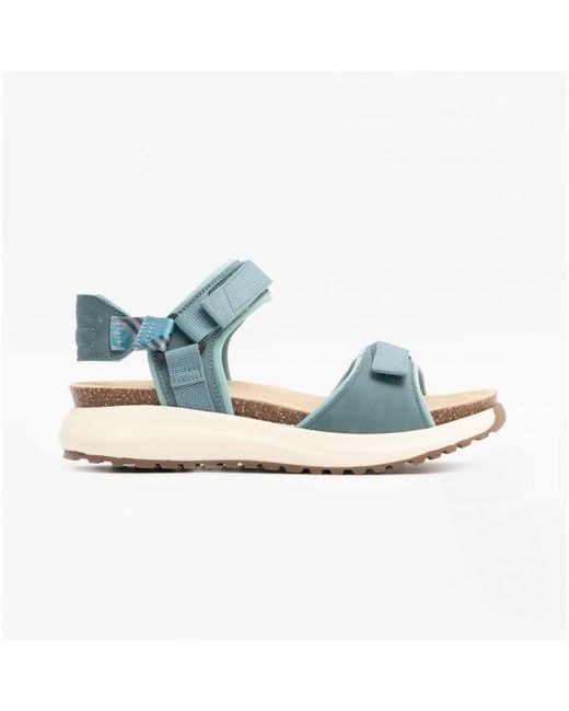 Josef Seibel Blue Annie 04 Ladies Touch Fasten Sandals Azur Combi
