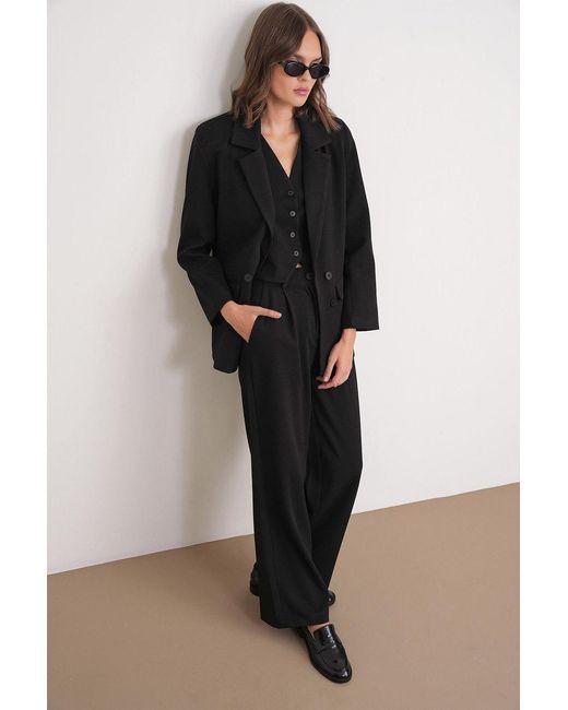 MixRay Pakken Blazer in het Black