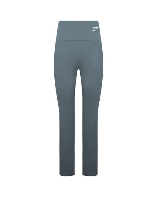 GYMSHARK Blue Training Dark 7/8 Leggings