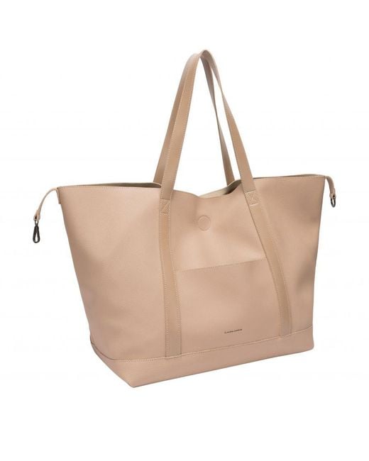 Claudia Canova Natural Catalina Oversized Tote Bag